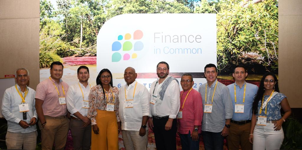 Gerente Giovanny Ramírez, en la Cumbre de Finanzas en Común 2023