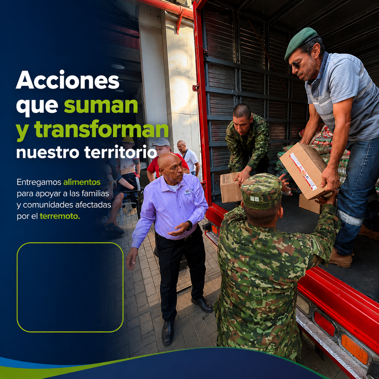 RSE Donación Terremoto 