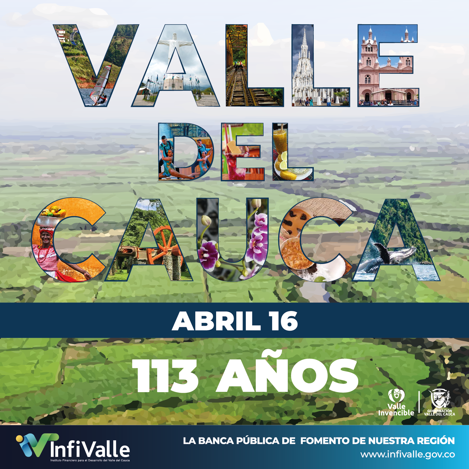 Aniversario 113 Departamento del Valle del Cauca